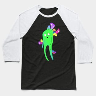 Monster Party Baseball T-Shirt